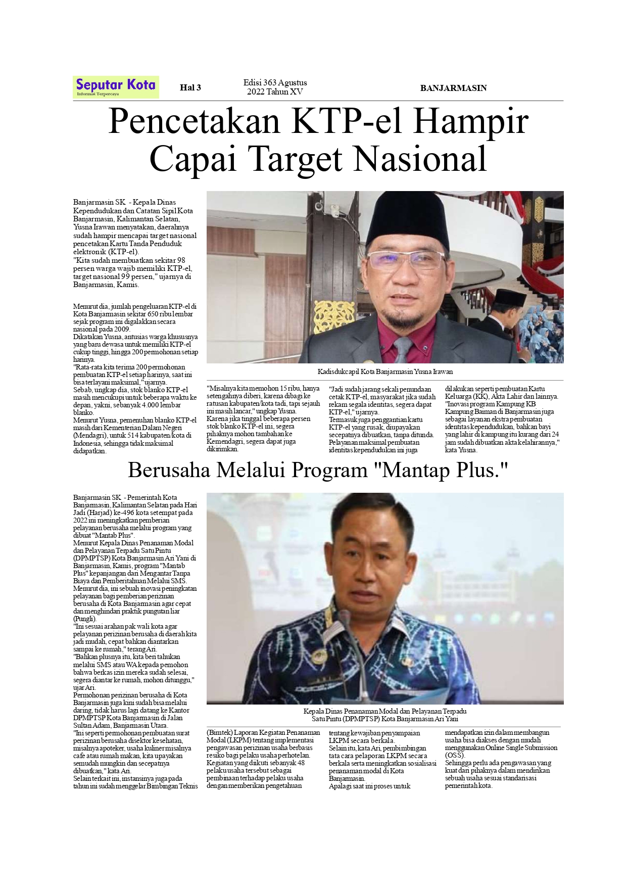 Seputar Kota Hal3 Agustus 2022 Bln ke 2