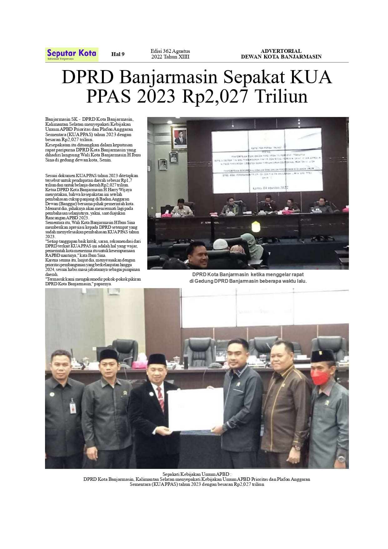 Seputar Kota Hal9Agustus 2022 Bln ke 1