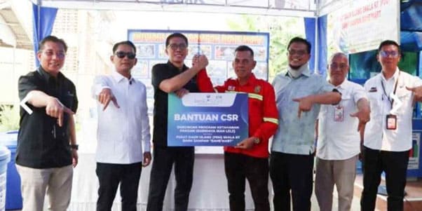 Bank Kalsel Salurkan CSR Budidaya Lele untuk Bank Sampah “Bahe’mart”