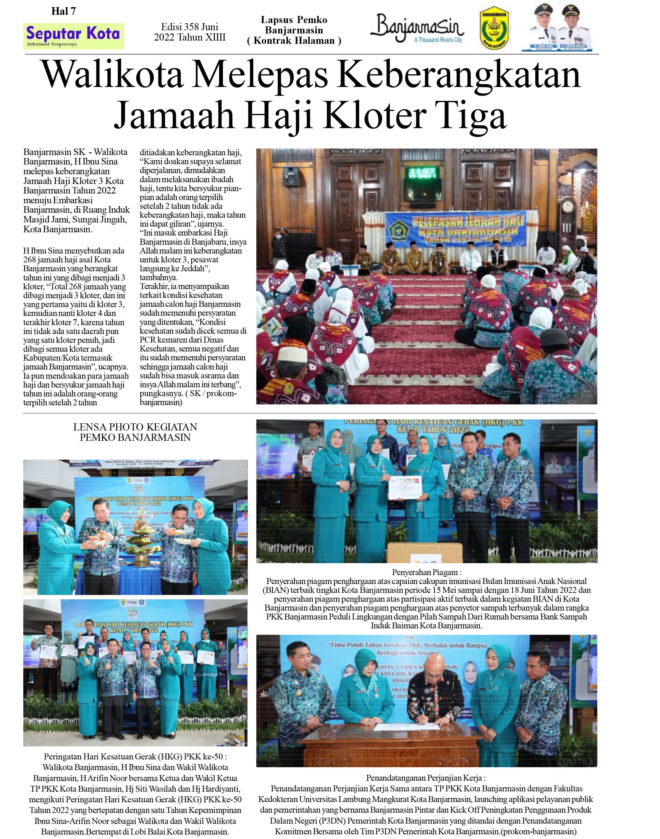 seputar kota Juni 2022 Hal 7