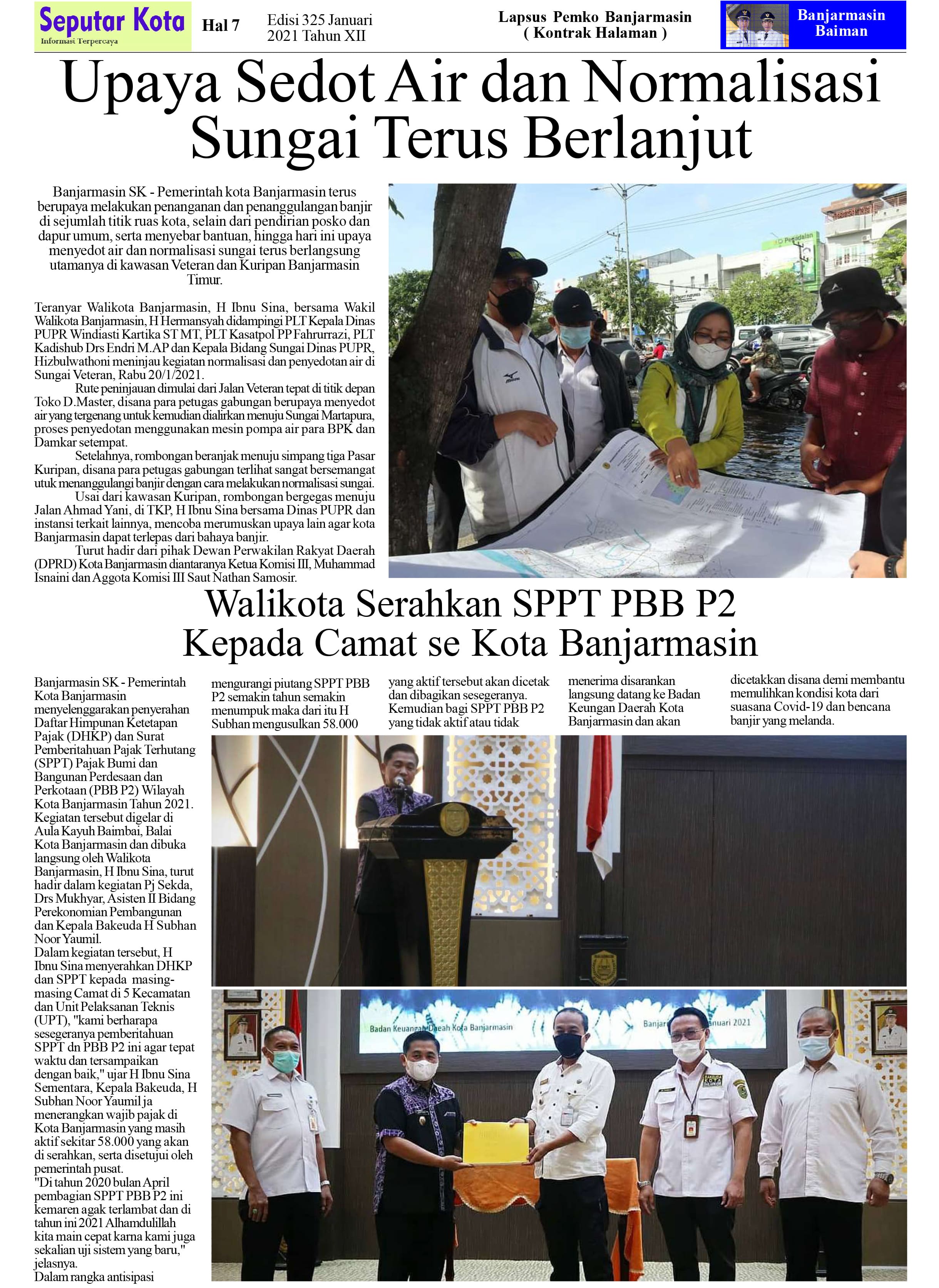 SKM SEPUTAR KOTA HAL 7 JANUARI 2021