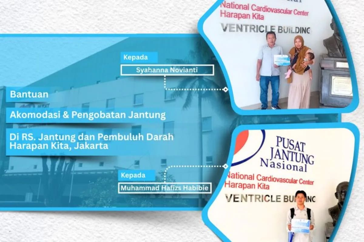 UPZ Bank Kalsel Berikan Bantuan Kepada Dua Penderita Gangguan Jantung