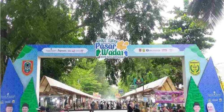 Pemko Banjarmasin dan Pemprov Kalsel Kolaborasi Gelar Pasar Wadai Ramadhan di Siring 0 KM