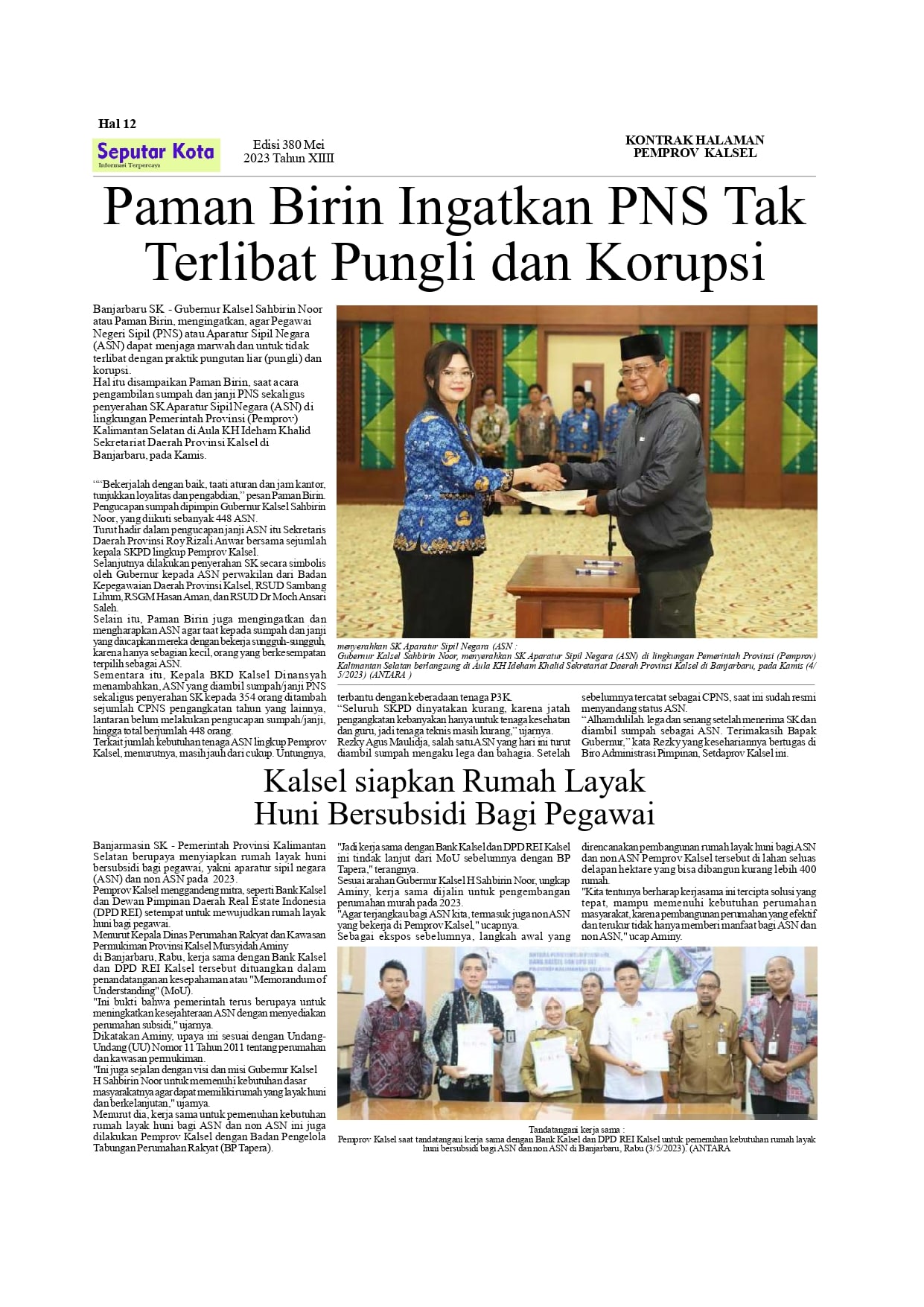 Seputar Kota Mei  2022  Hal 3 Bulan ke 2